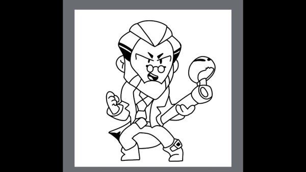 Байрон арт Brawl Stars