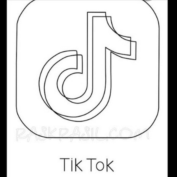 Раскраска тик ток