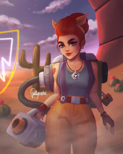 Пэм арт Brawl Stars