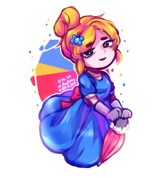 Пайпер арт Brawl Stars