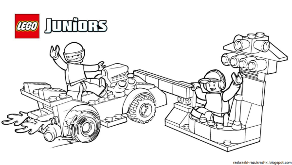 LEGO City Undercover раскраски