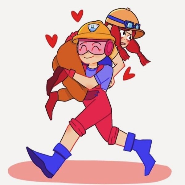 Brawl Stars Джеки и Джесси