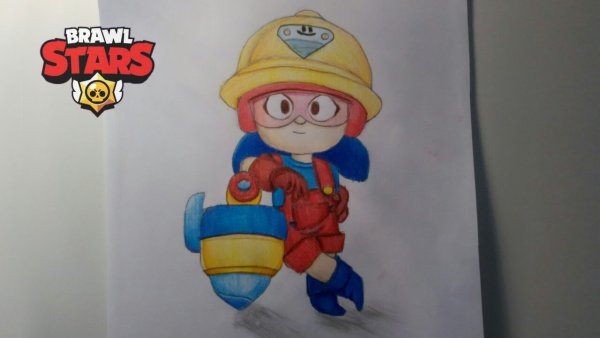 Бойцы из Brawl Stars Джеки