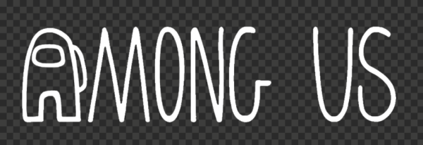 Among us надпись
