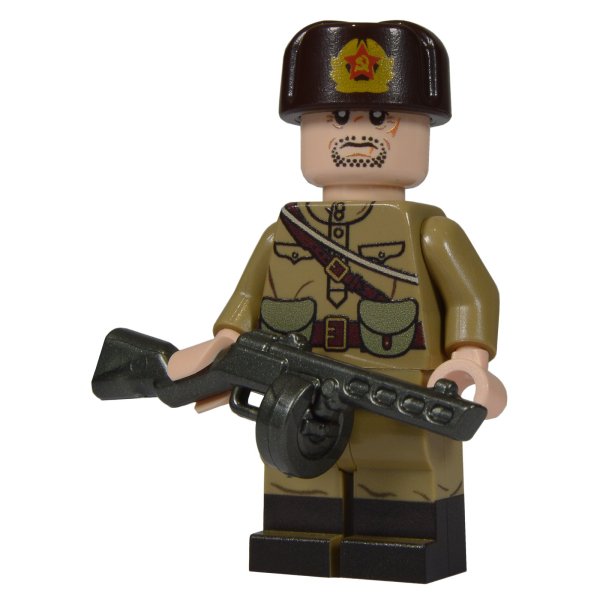 Лего солдатики ww2 СССР