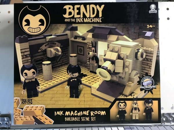 Конструктор PHATMOJO Bendy and the Ink Machine Room Scene, 259 деталей
