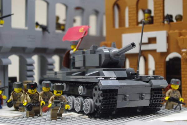 Лего танки ww2