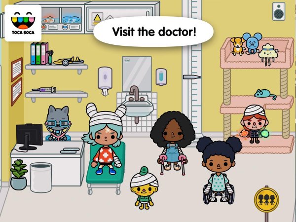 Toca boca toca boca госпиталь