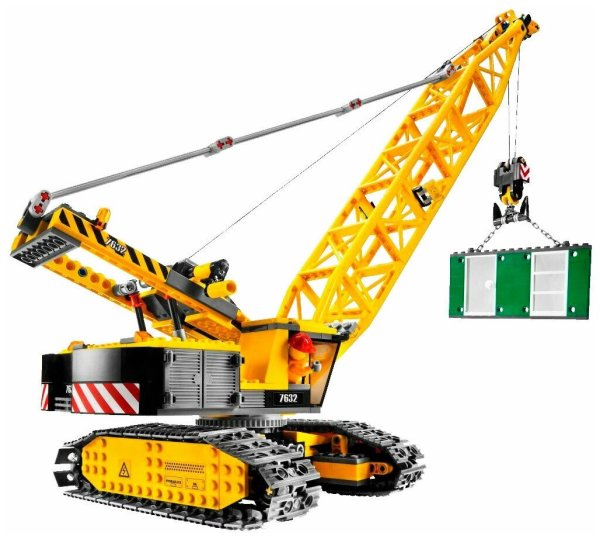 LEGO 7632 гусеничный кран