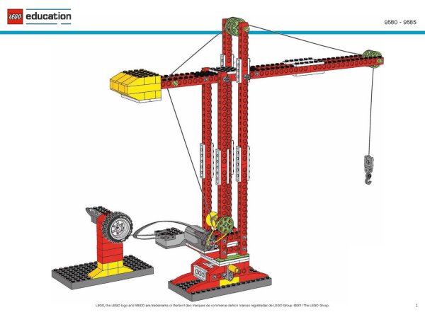 LEGO 9585 ресурсный набор WEDO