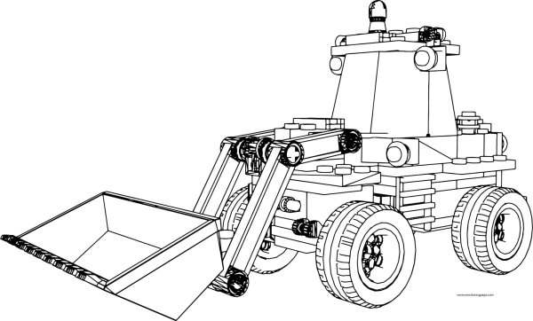 Раскраски LEGO Technic