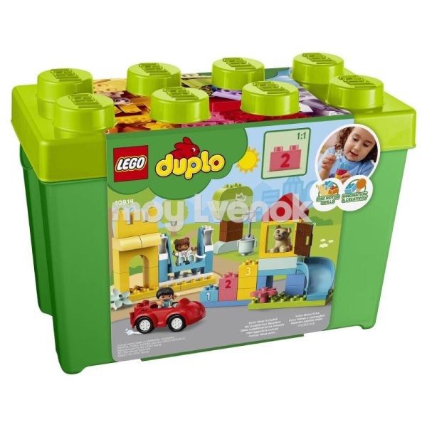 Конструктор LEGO Duplo 10914 большая коробка с кубиками