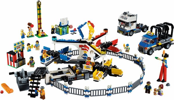 Конструктор LEGO creator 10244 передвижной парк аттракционов