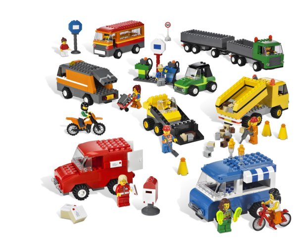 LEGO 9333 общественный и муниципальный транспорт