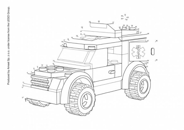 Раскраски LEGO Technic
