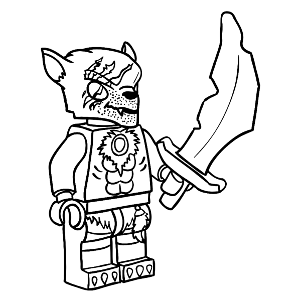 Раскраски LEGO Chima