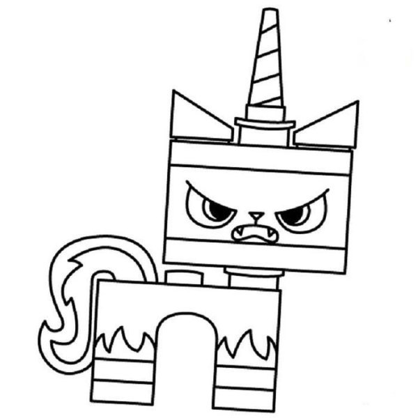Unikitty LEGO злая