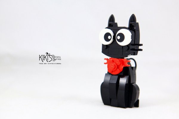 Лего черная кошка