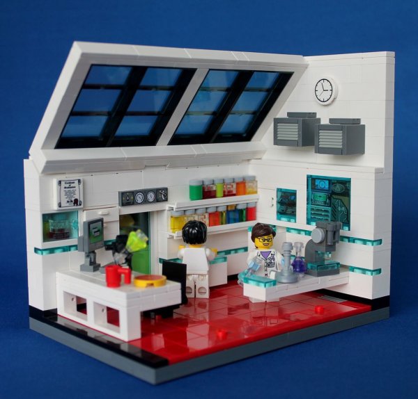 LEGO City лаборатория