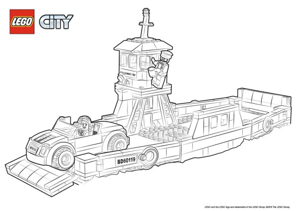 LEGO City Undercover раскраски