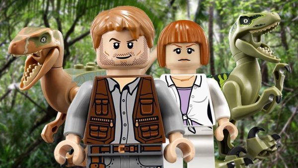 Лего мир Юрского периода Jurassic Park