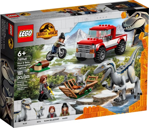LEGO Jurassic World domination Blue