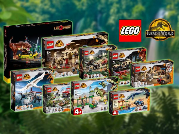 LEGO Jurassic World наборы 2022