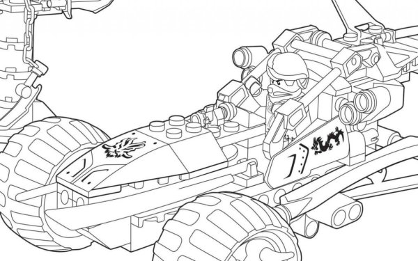 Раскраски LEGO Ninjago