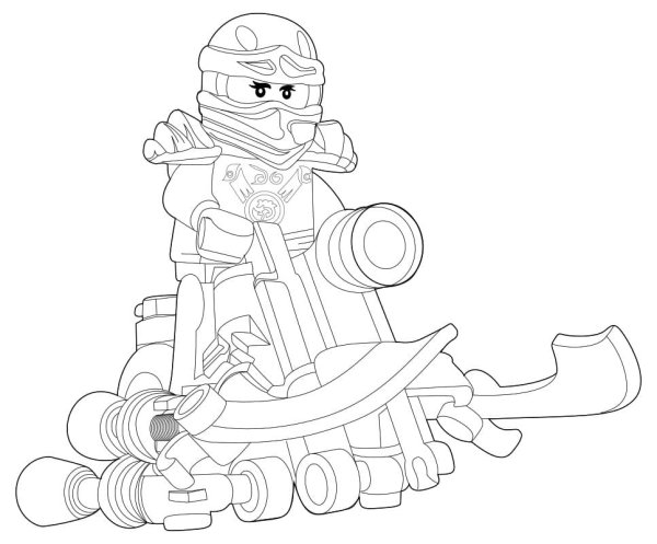 Раскраски LEGO Ninjago