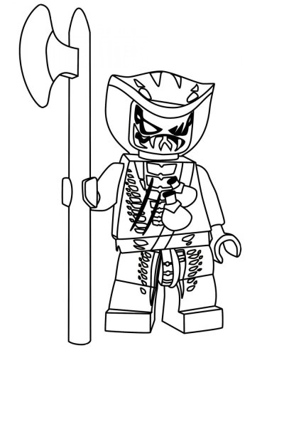 Раскраски LEGO Ninjago