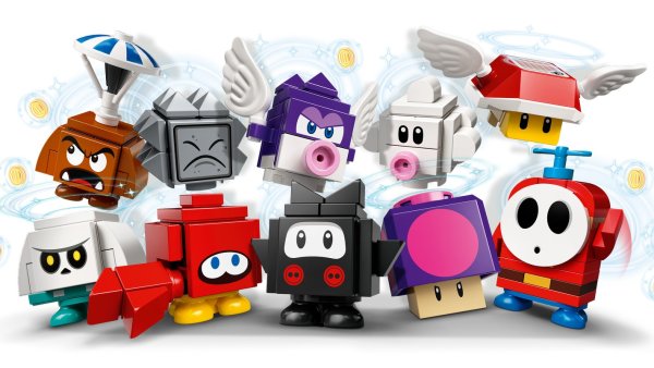LEGO super Mario Minifigures