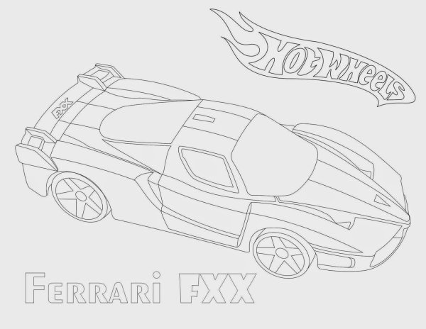 Hot Wheels машинки раскраски
