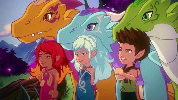 LEGO Elves драконы мультфильм