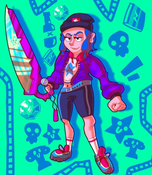 Макс из Brawl Stars