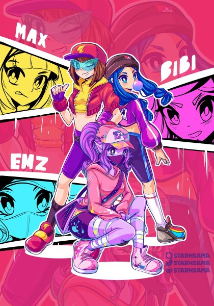 Макс из Brawl Stars аниме