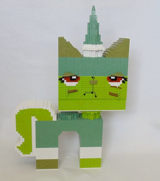 Котенок из лего конструктора