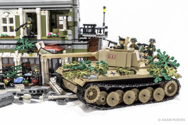 Конструктор Cobi ww2 ангар