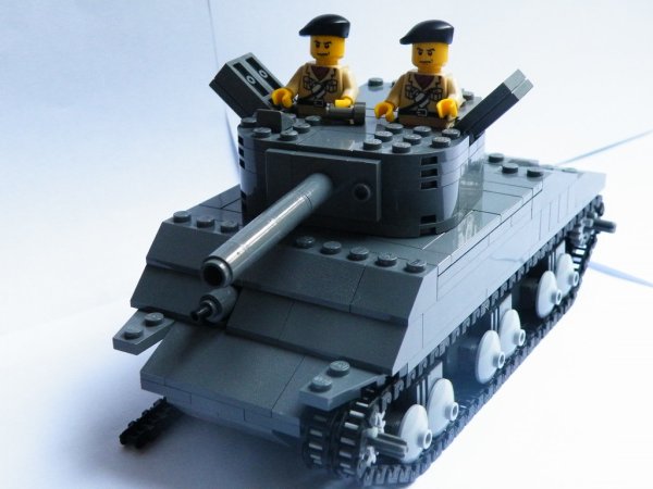 Лего танк Шерман ярость