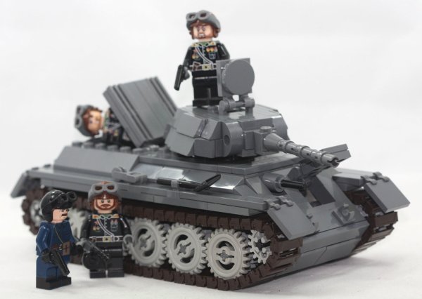 Танк t34 лего