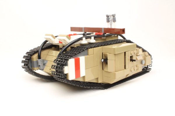 Лего танк Mark 1