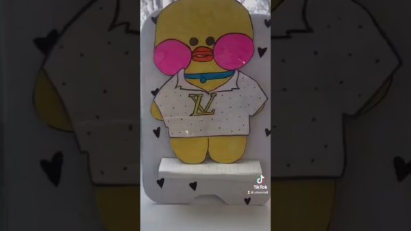 Бумажная утка из тик тока лалафанфан