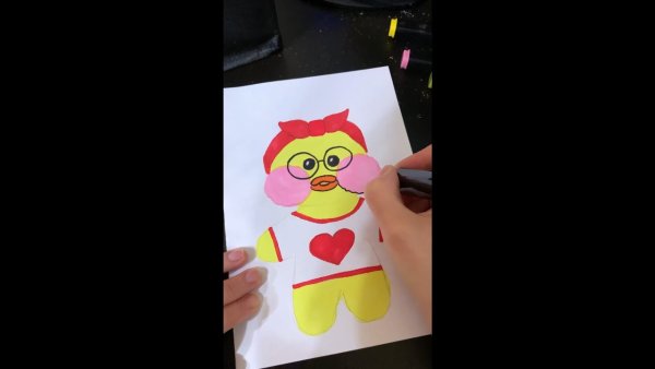 Рисовать утку lalafanfan