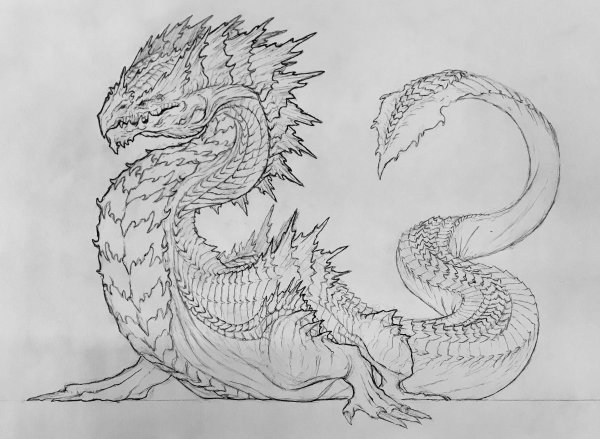 Рисунки драконов