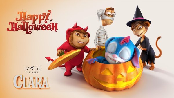 Клара и Волшебный дракон мультфильм