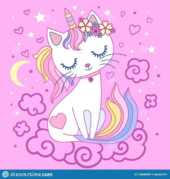 Кошечка Единорожка