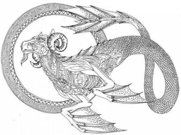 Козерог Мандала Capricorn