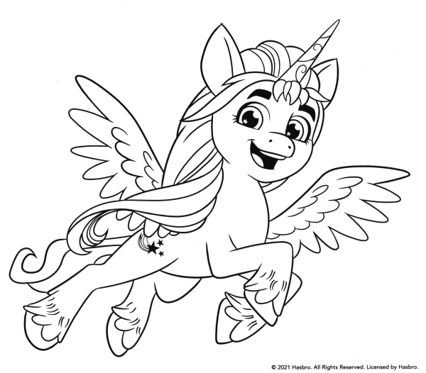 My little Pony g5 make your Mark Coloring book