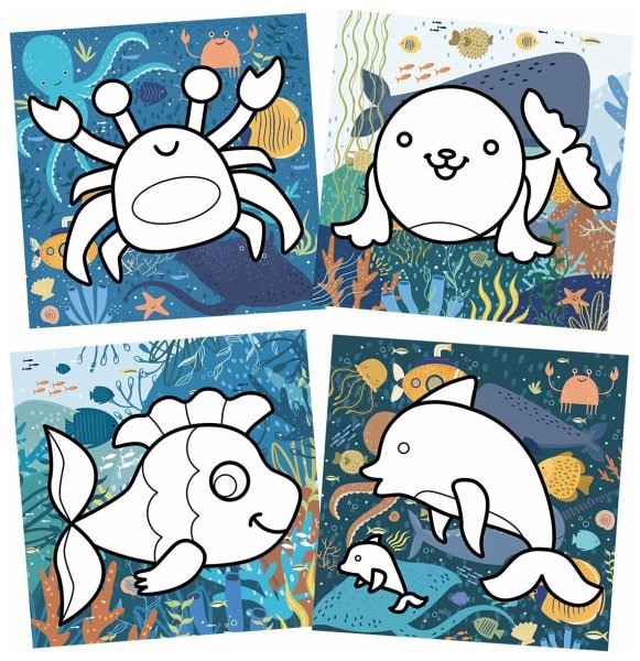 Каляка Маляка рисунки море