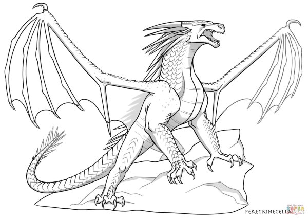 Раскраски ледяной дракон драконья сага (46 фото)