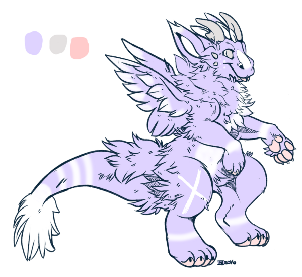 Angel Dragon furry лайн